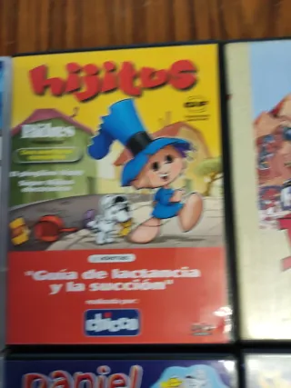 6 DVDs Infantiles Variados (Español)