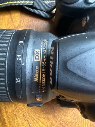 Cámara Nikon D3100 Negra + Objetivo 18-55