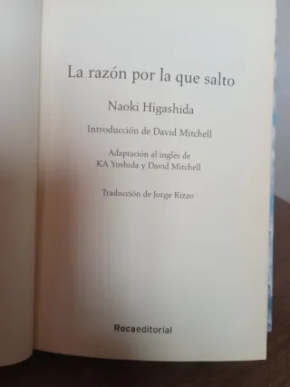 La razón por la que salto (Spanish Edition)