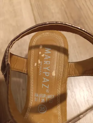 Sandalias Marypaz Plataforma Talla 35