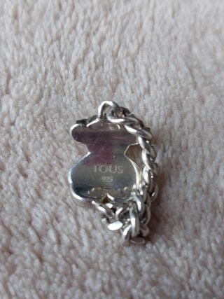 Anillo Plata Tous Oso Talla 16.5