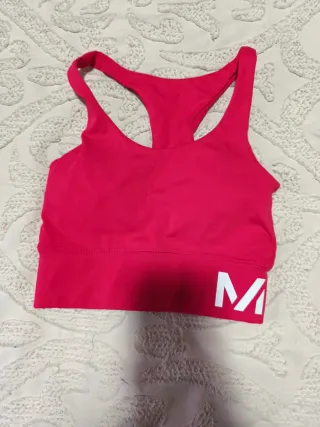 Top deportivo rosa talla xxs