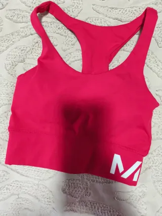 Top deportivo rosa talla xxs