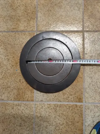 Aros de hierro para cocina de leña