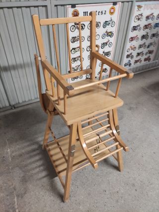 Trona Combelle Marcel, convertible madera