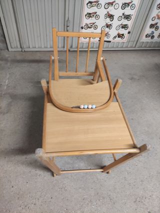 Trona Combelle Marcel, convertible madera