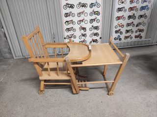 Trona Combelle Marcel, convertible madera