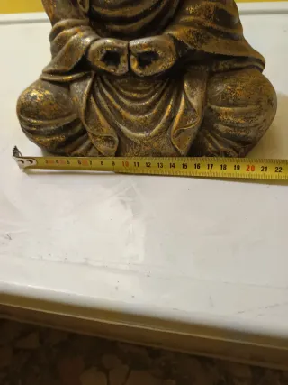 Figura Buda Sentado Dorado