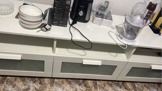 Mueble TV Ikea Brimnes Blanco