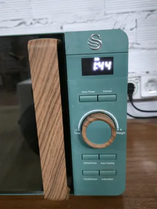 Microondas Swan Verde Agua