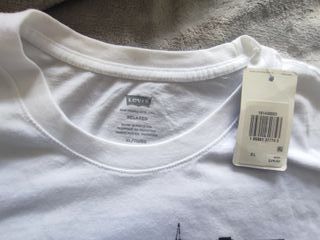 Camiseta Levi's XL Blanca Algodón