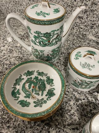 Juego de té/café de porcelana