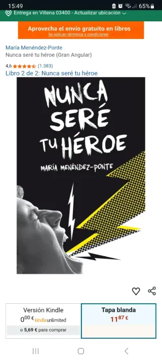 Nunca seré tu heroe