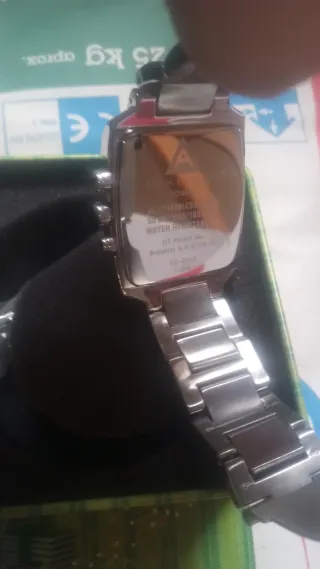 Reloj Fossil Hombre Plata Negro