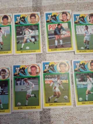 Cromos Liga Este 93-94 Albacete