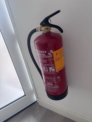 Extintor 6kg Polvo ABC Ferriol