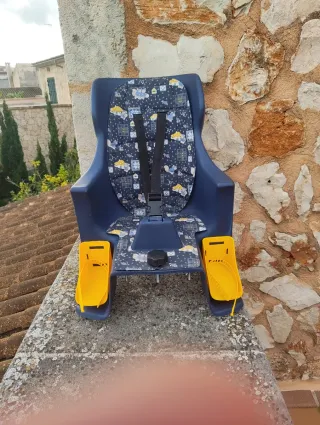 Asiento Portabebé Bicicleta Azul