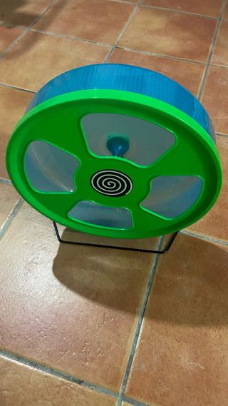 Rueda grande para hámster/chinchilla