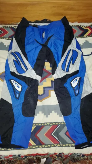 Pantalones Enduro First Racing Azules