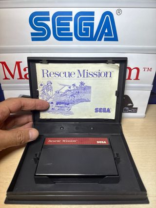 Sega Light Phaser + Rescue Mission Master System