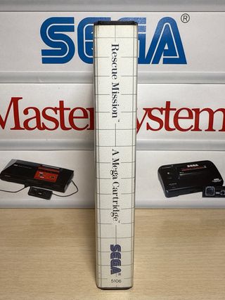Sega Light Phaser + Rescue Mission Master System