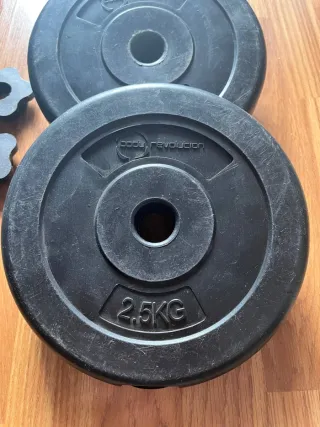 Disco de pesas de arena 2.5kg