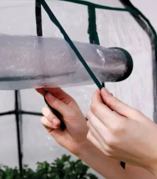 Invernadero 4 baldas 69x49x160cm