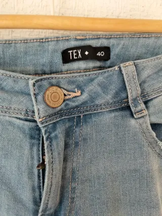 Pantalón vaquero campana mujer