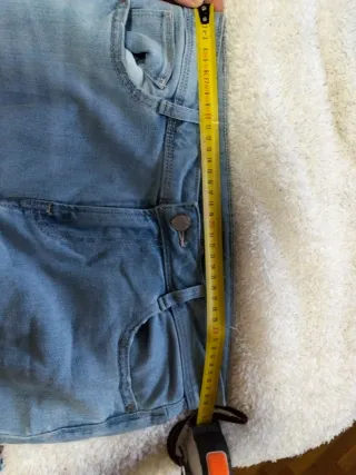 Pantalón vaquero campana mujer