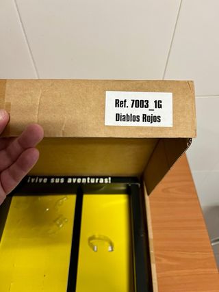 Geyperman Scatola Riedizione Diablos Rojos Ref. 7003