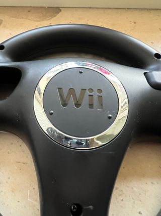 Volante Nintendo Wii Nero