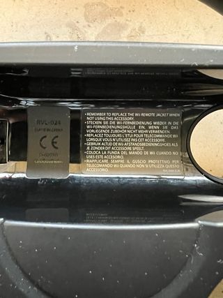 Volante Nintendo Wii Nero