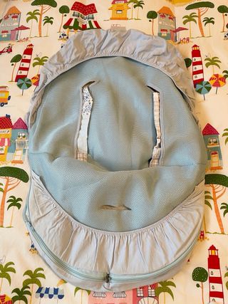 Saco Grupo 0 Patchwork Azul