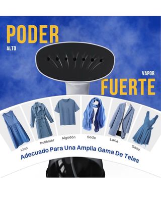 Plancha Vertical Vapor 1640W 400ML Viaje