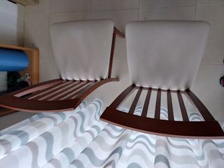 Conjunto 2 Sillas Comedor Madera Maciza