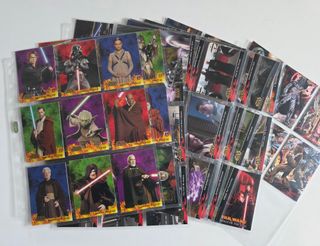 Star Wars Revenge of the Sith Topps 2005 COMPLETA