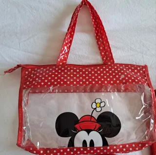 Pack Bufanda y Gorro Minnie Mouse Disney Rojo