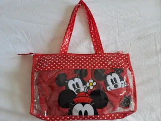 Pack Bufanda y Gorro Minnie Mouse Disney Rojo