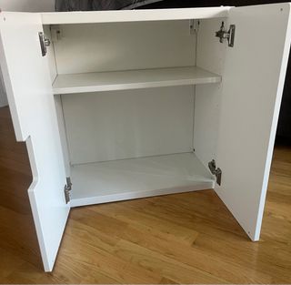 Armario blanco 2 puertas