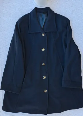 Cappotto Marina Rinaldi-Donna 100% Lana TG L