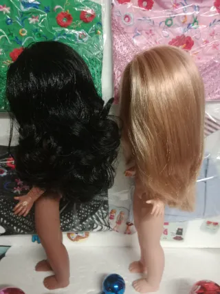 2 muñecas de colección copias Nancy clásica nueva