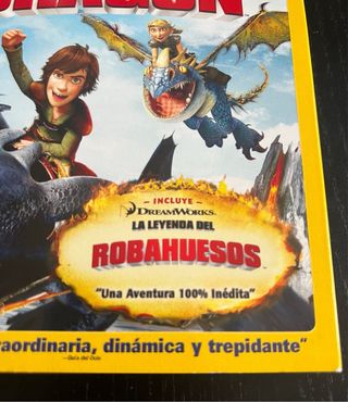Blu-ray +Dvd  COMO ENTRENAR A TU DRAGÓN