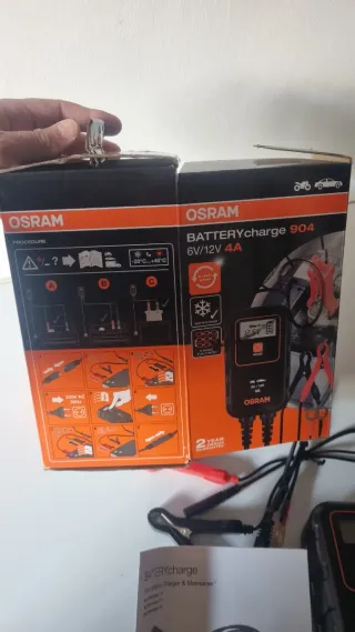 Caricabatterie OSRAM BATTERYcharge 904