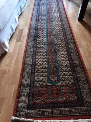 Alfombra Pasillo Lana Multicolor