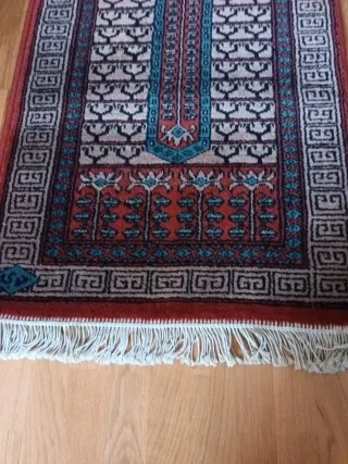 Alfombra Pasillo Lana Multicolor