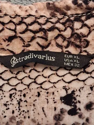 Camisa mujer estampado piel serpiente