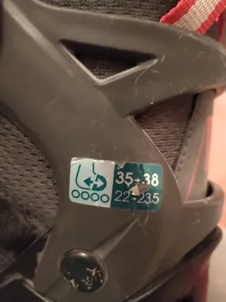 Patines en línea Talla 35-38 + Accesorios Y bolsa