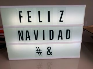 Caja de Luz para Mensajes