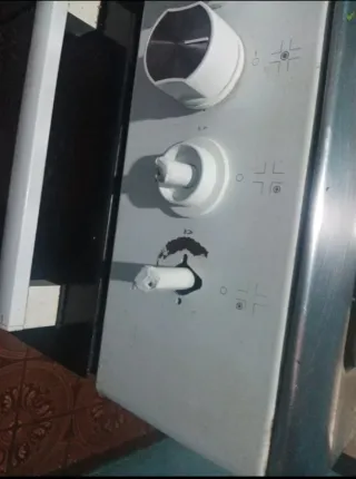 Horno y cocina de gas