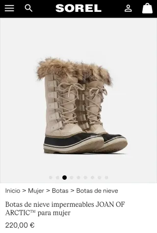 Botas de nieve
